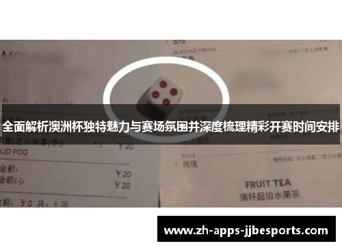 全面解析澳洲杯独特魅力与赛场氛围并深度梳理精彩开赛时间安排